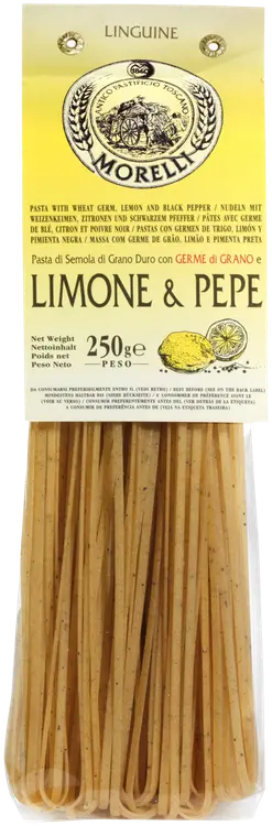 Morelli sitruuna&pippuri nauhapasta 250g