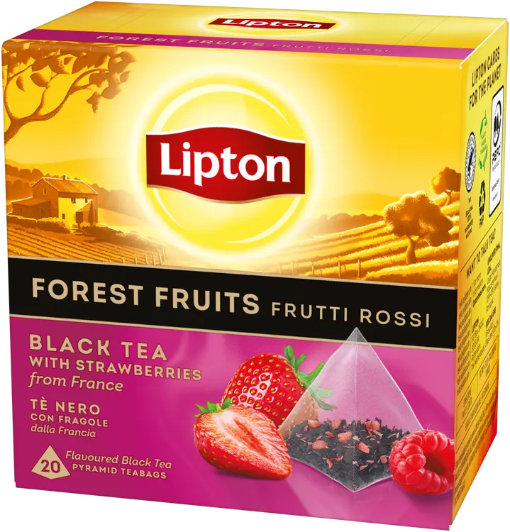 Lipton Forest Fruit  20pss musta tee