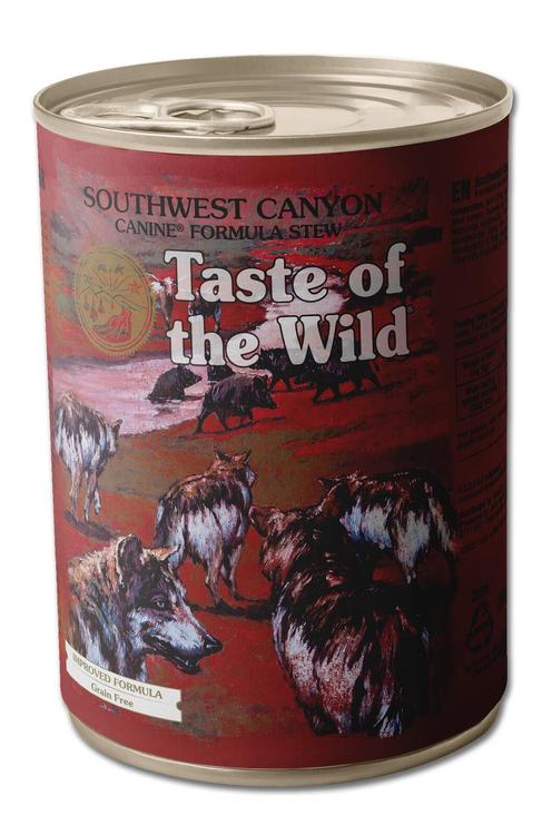Taste of the Wild Southwest Canyon konserv veiselihaga koertele 390g