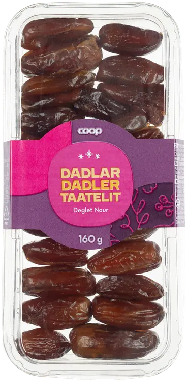 Coop kuivatut taatelit 160 g