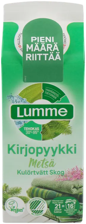 Lumme Kirjopyykki Metsä pyykinpesuneste 750ml