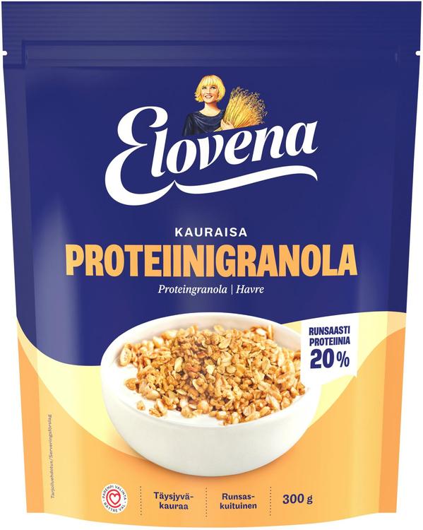 Elovena proteiinirikkad granolahelbed 300 g