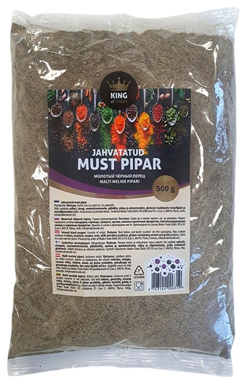 King of Spices Jahvatatud must pipar 500 g