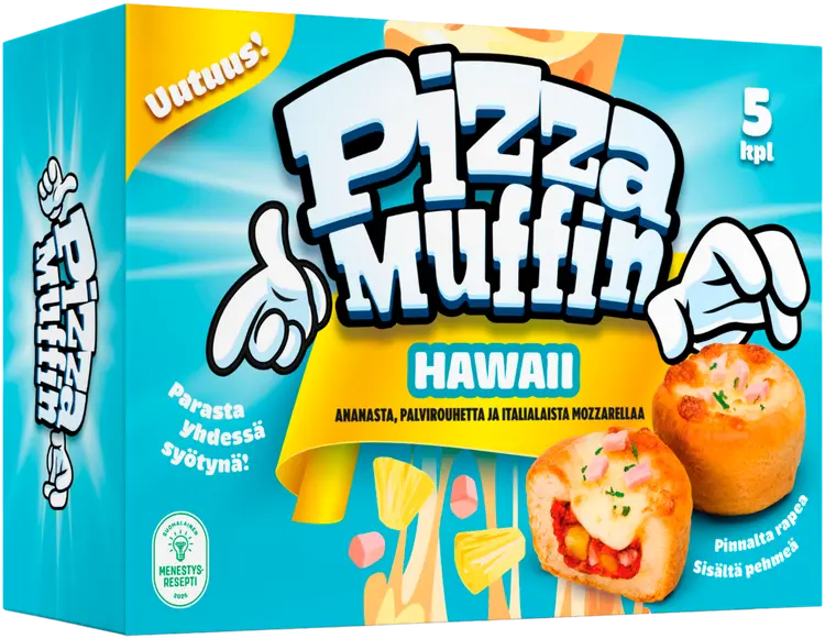 Pizza Muffin Hawaii 275g, pakaste