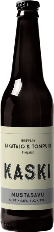 KASKI Mustasavu 0,33L 4,6%