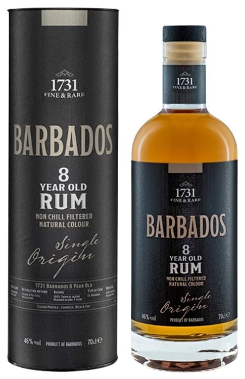 1731 Barbados 8YO rumm 46%vol 700ml