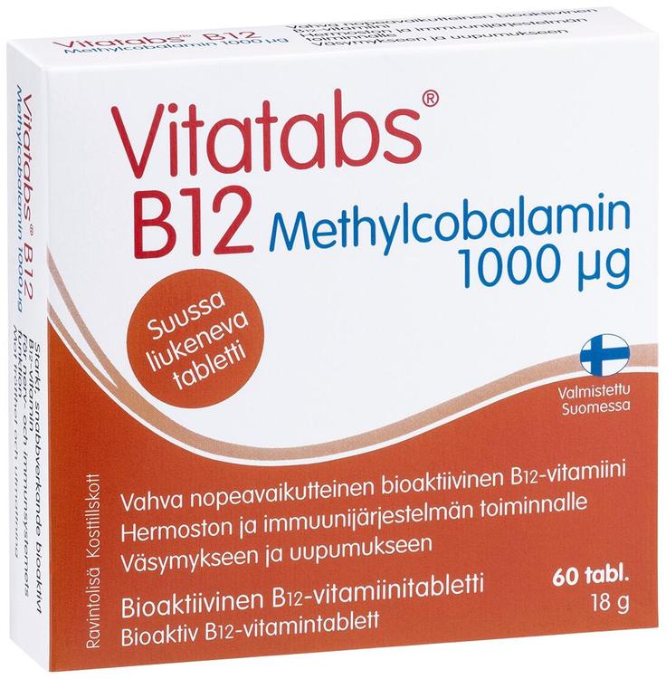 Vitatabs B12 vitamiin 1000 MCG 60tk