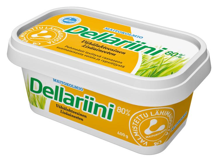 Maitokolmio Dellariini voi-rypsiöljyseos 80% 400g