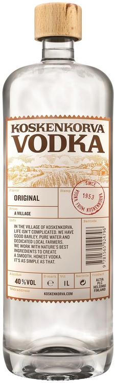 Koskenkorva Viin 40%vol 1l