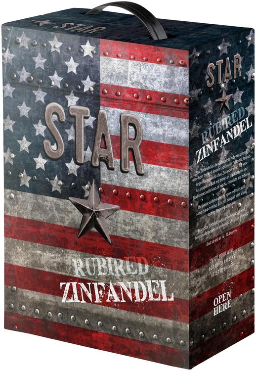 Star Rubired Zinfandel vein 13,5%vol 3L