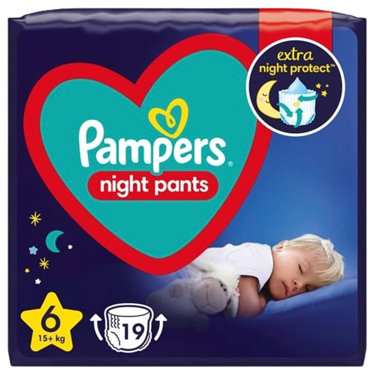 Pampers Night püksmähkmed VP S6 19tk