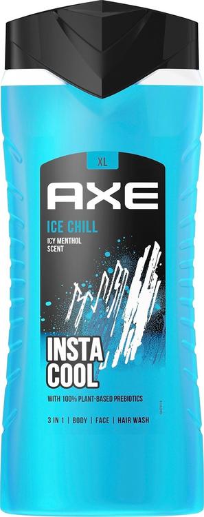 AXE dušigeel ICE CHILL piparmündi ja sidruni lõhna kooslusega 400ml