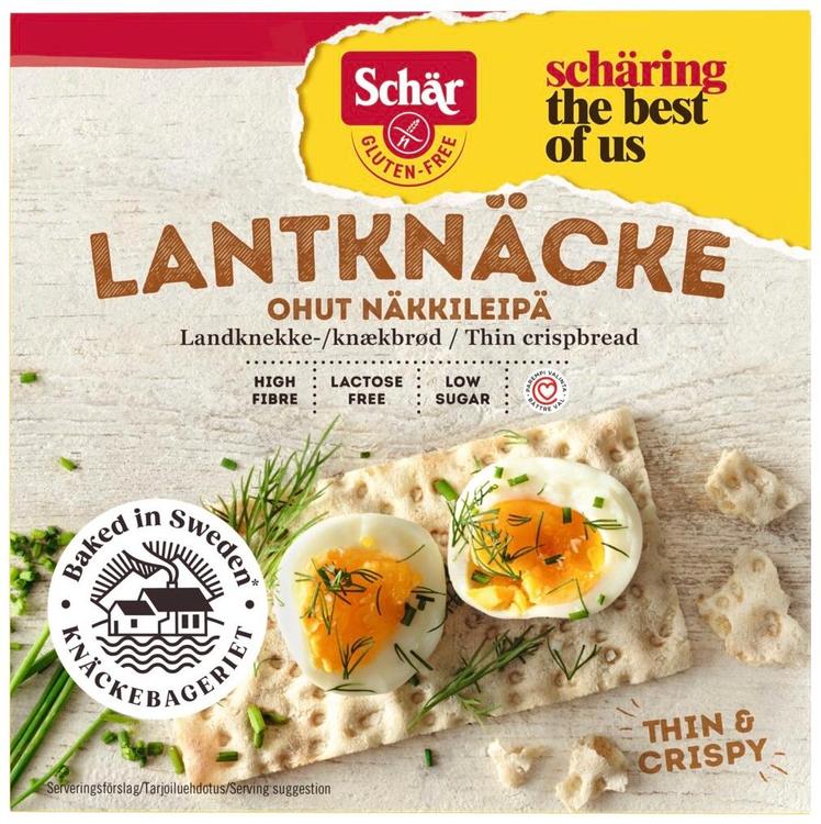 Schär õhuke gluteenivaba näkileib, 230 g