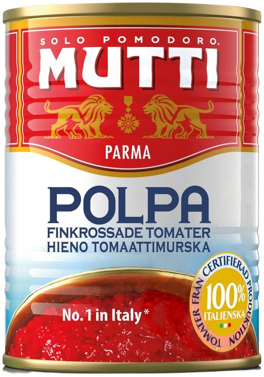 Mutti Polpa hieno tomaattimurska 400g