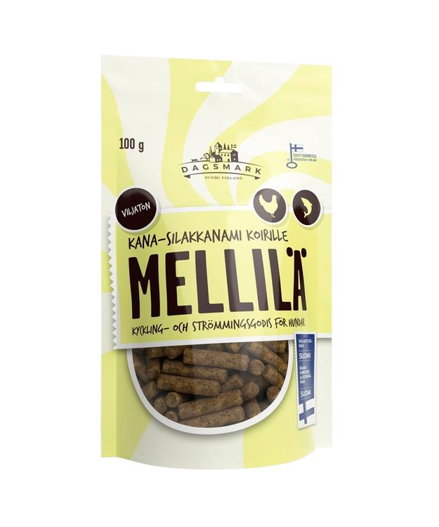Dagsmark Mellilä koiran kana-silakka 100 g