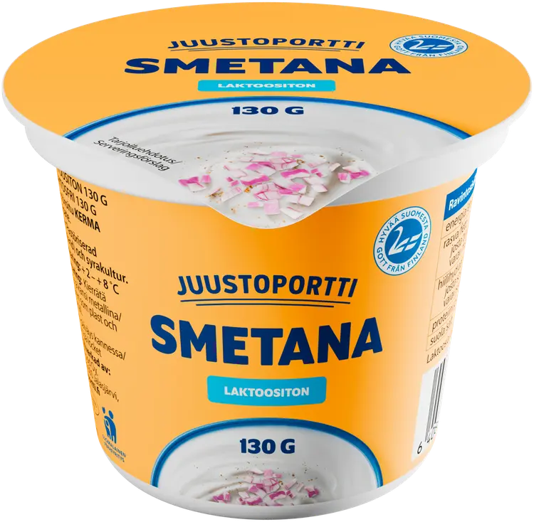 Juustoportti Smetana 130 g laktoositon
