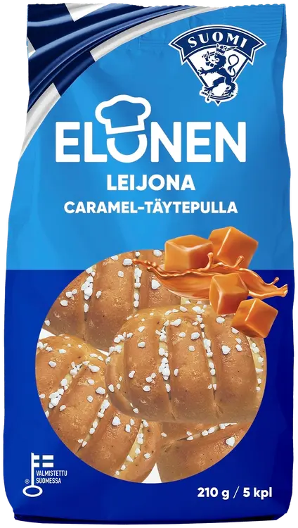 Elonen Caramel Täytepulla 210g 5kpl/pss