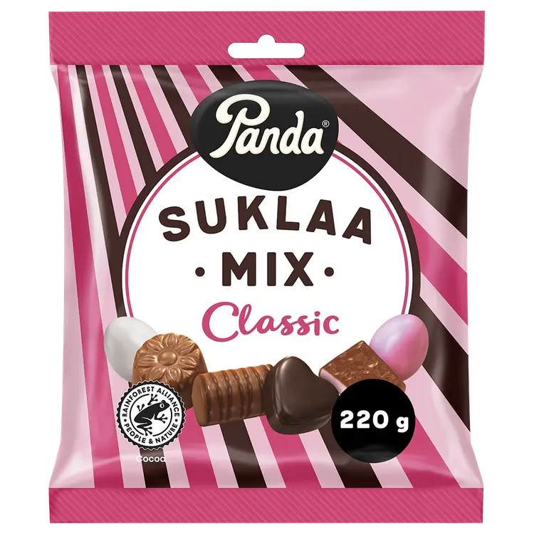 Panda Suklaamix classic suklaasekoitus 220g