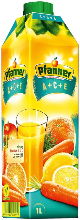 Pfanner ACE monihedelmäjuoma 1 l