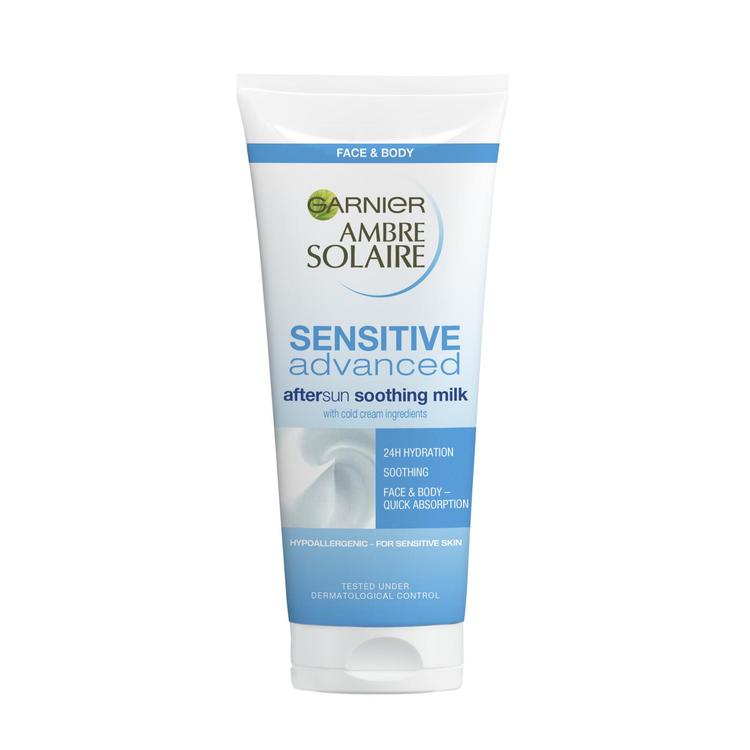 Garnier Ambre Solaire After Sun kosteuttava ja rauhoittava emulsio herkälle iholle 200ml