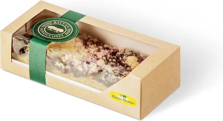 Riitan Herkku Vegaaninen Mustikkapiirakka 200g