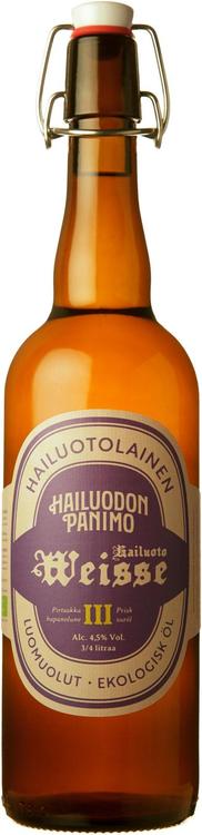 Hailuodon Panimo Hailuoto Weisse 3/4 litraa, alc. 4,5% vol. luomu hapanolut