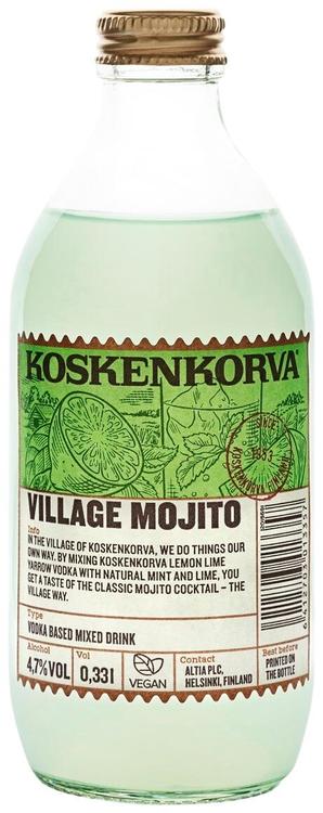 Koskenkorva Village Mojito 4,7%vol 330ml
