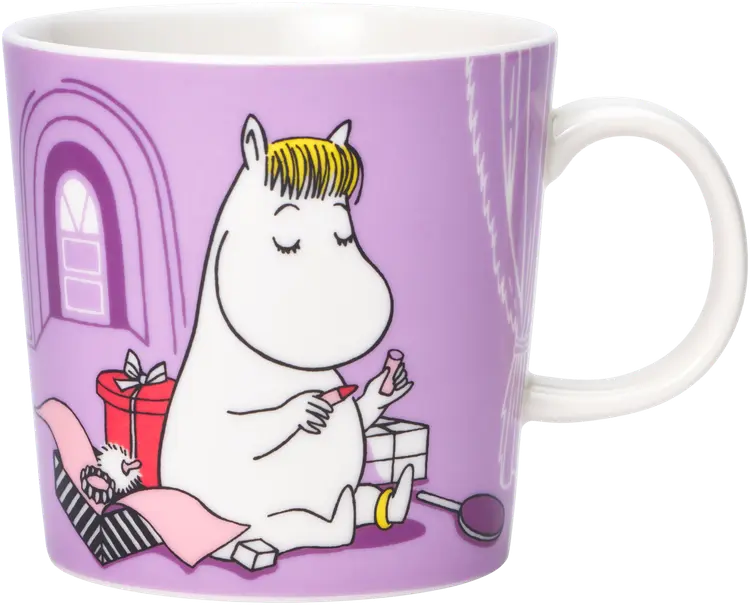 Moomin Arabia Muumi Muki Niiskuneiti 0,3 l liila