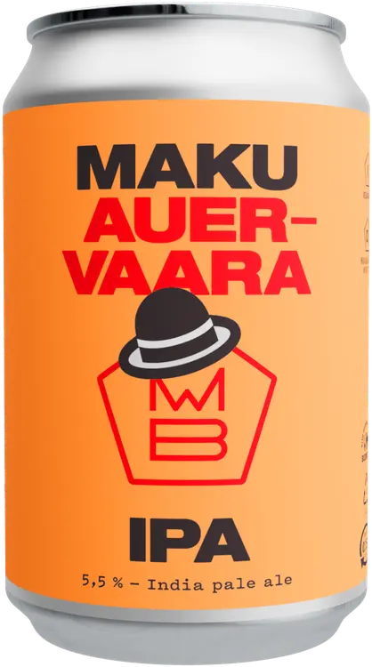 Maku Brewing 5,5% 0.33l Auervaara IPA olut tlk