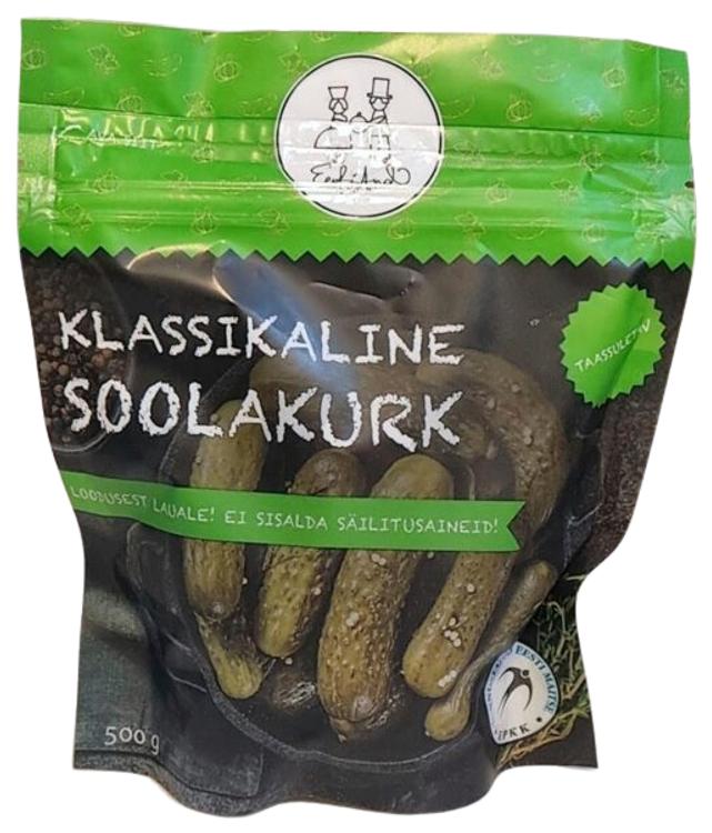 Klassikaline soolakurk 500g