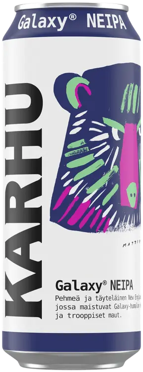 Karhu Galaxy NEIPA olut 5,6 % tölkki 0,5 L