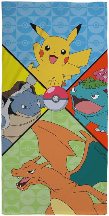 Lasten kylpypyyhe Pokemon 70x140 cm