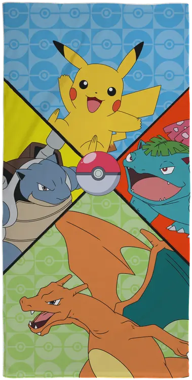Lasten kylpypyyhe Pokemon 70x140 cm