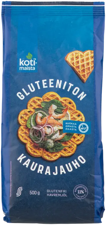 Kotimaista gluteeniton kaurajauho 500 g