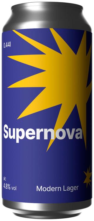 Vaat Supernova Cold Fermented Lager õlu 4,8%vol 440 ml