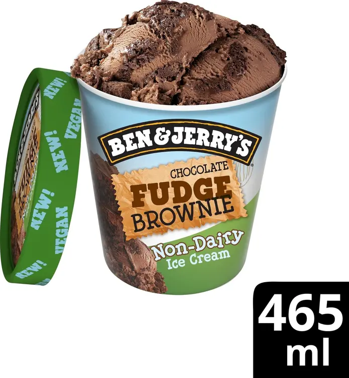 Ben & Jerry's Non Diary Chocolate Fudge Brownie jäätelöpakkaus 465ml/402g