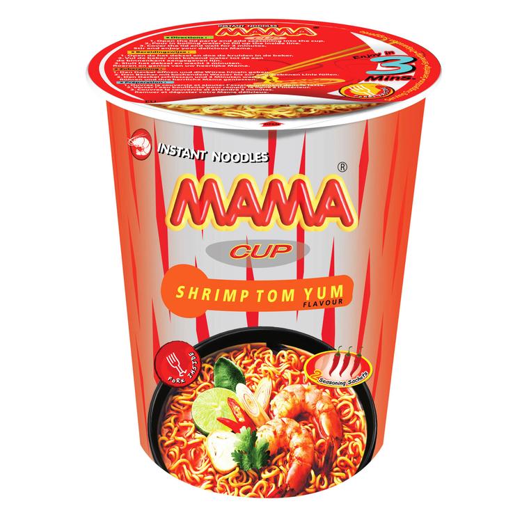 Mama Itämainen katkaravunmakuinen Tom Yum kuppinuudeli 70g