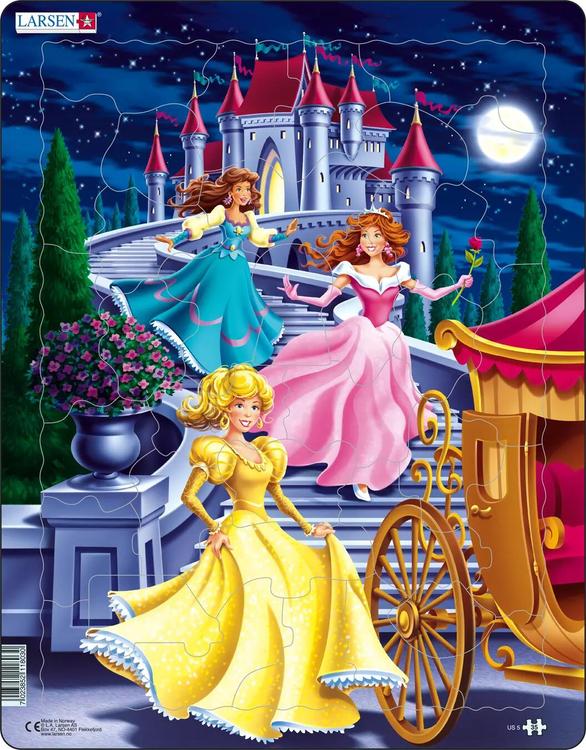 Puzzle Printsessid Maxi
