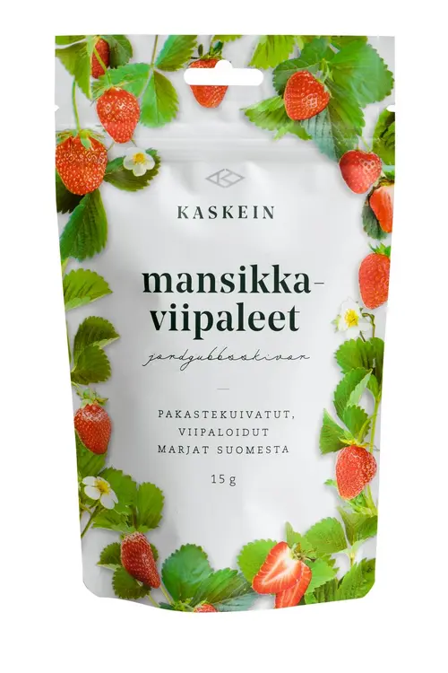 Kaskein Marja Mansikkaviipale, pakastekuivattu 15g