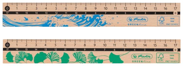 Joonlaud 17 cm puidust