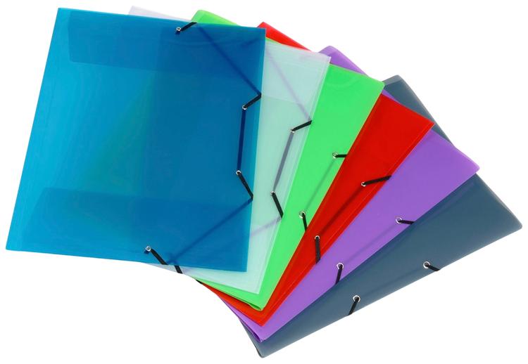 Viquel plastmapp a3 kummiga 15mm