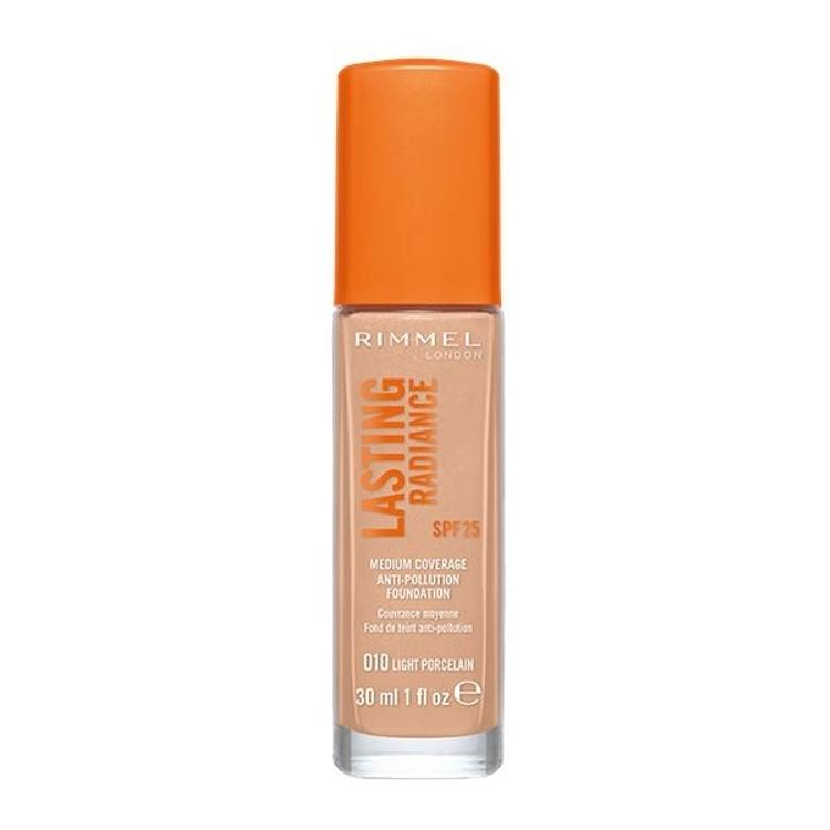Rimmel Lasting Radiance Foundation -meikkivoide 30 ml, 010 Light Porcelain