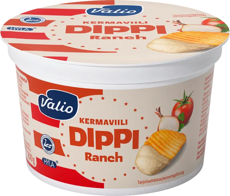 Valio kermaviilidippi Ranch 200 g HYLA®
