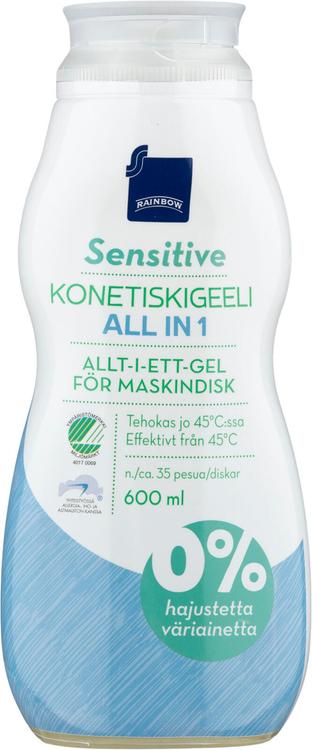 Rainbow Konetiskigeeli All in 1 600 ml