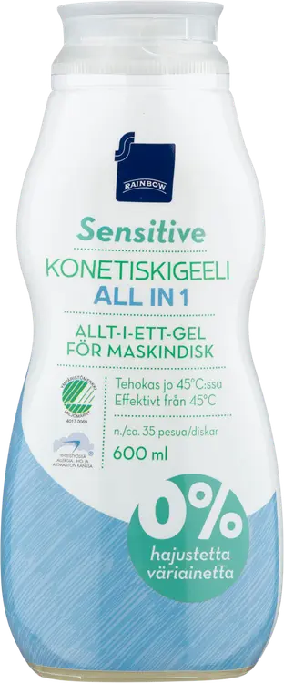 Rainbow Konetiskigeeli All in 1 600 ml