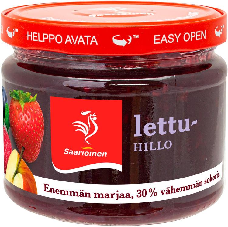 Saarioinen Lettuhillo vähemmän sokeria, sekahillo 320g