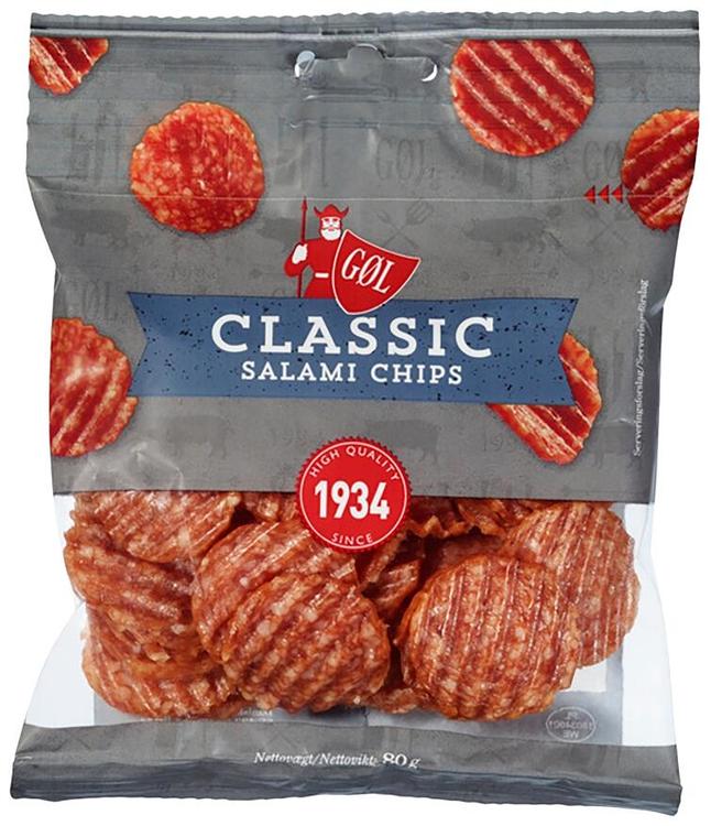 Classic slami chips 80g