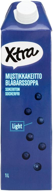 Xtra mustikkakeitto sokeriton 1 l