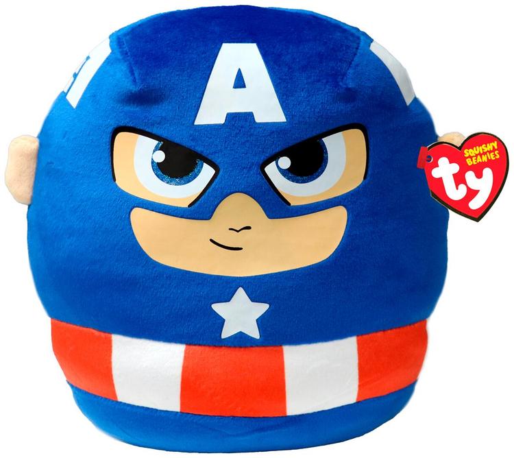 TY Marvel CAPTAIN AMERICA - squish 25cm