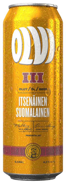 OLVI III 4,5 % olut 0,568 l tlk